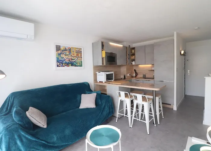 Magnifique 30M² Renove Avec Terrasse, 2 Pieces Pour 4 Personnes A Sete - Fr-1-472A-312 塞特港